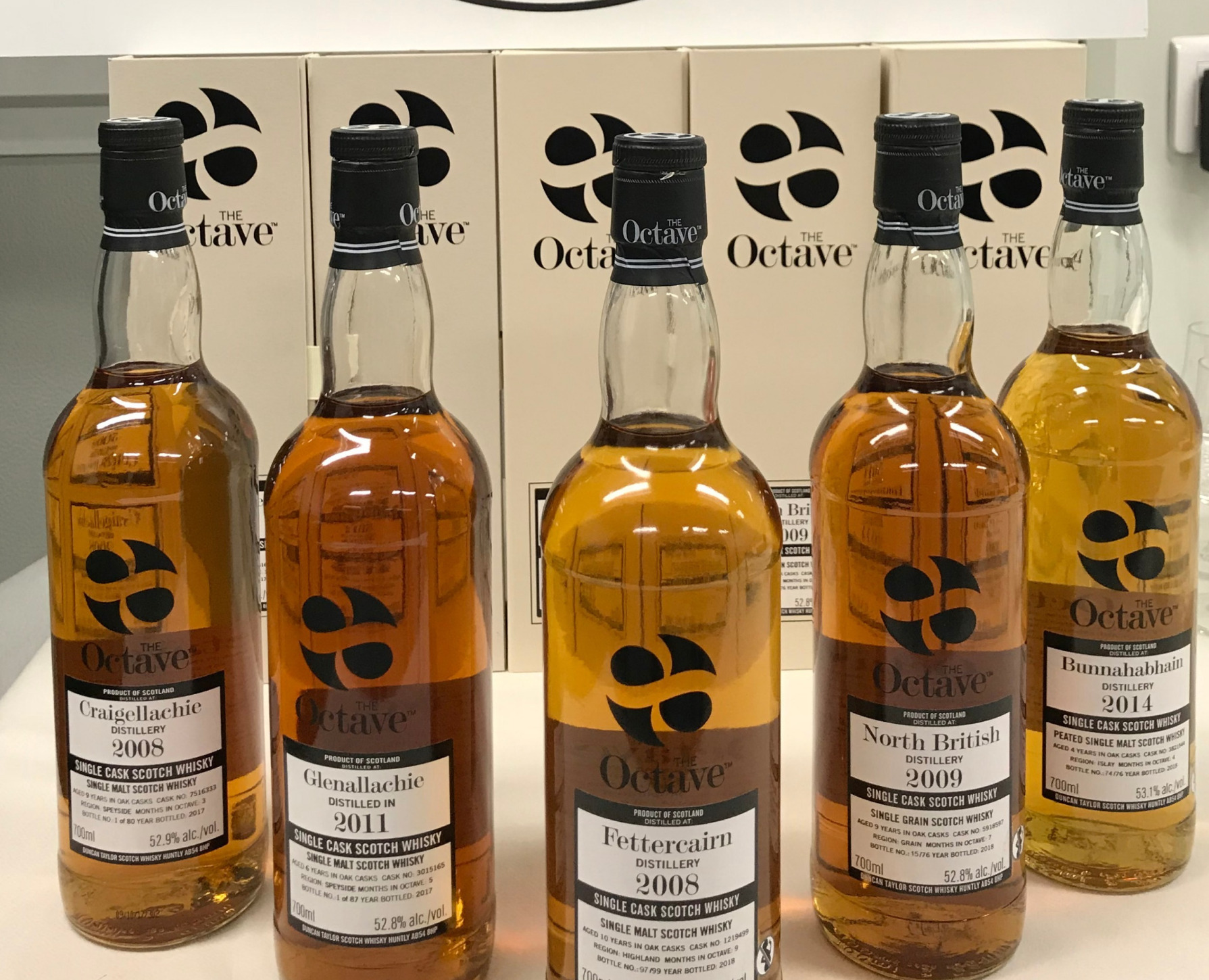 Dégustation du 13 décembre 2018